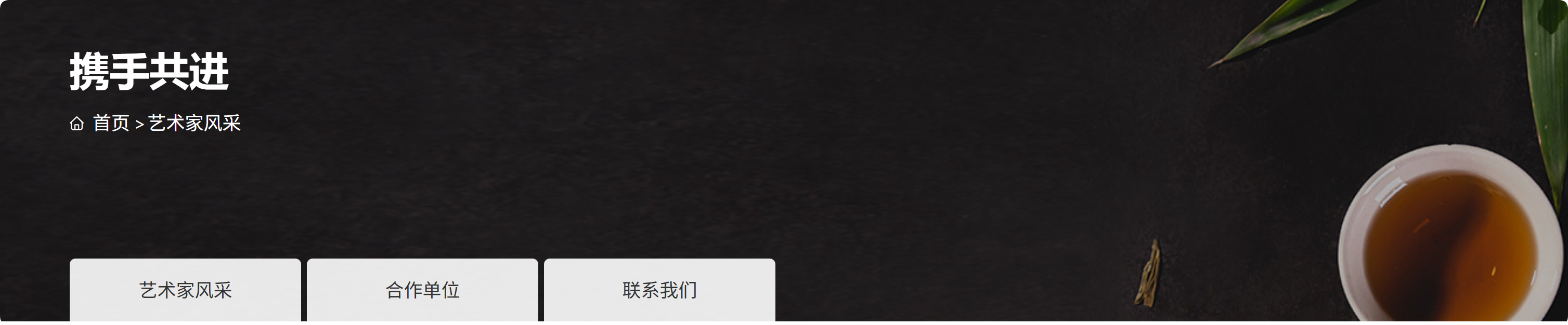 携手共进 页面截图